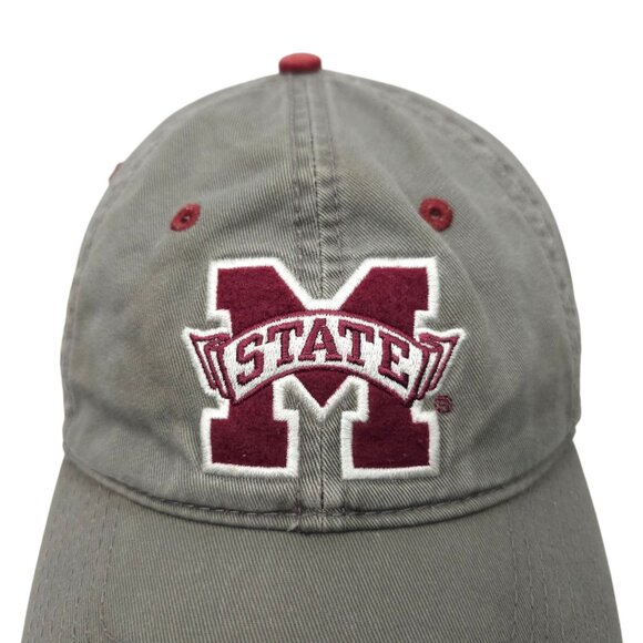 Mississippi State Bulldogs Strapback Cap Hat Embroidered Patch Baseball The Game - Picture 7 of 13